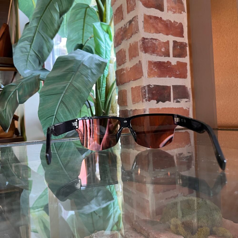 DIOR Diorxtrem M2U Semi-Rimless Injection Plastic Shield Sunglasses - Picture 3 of 7